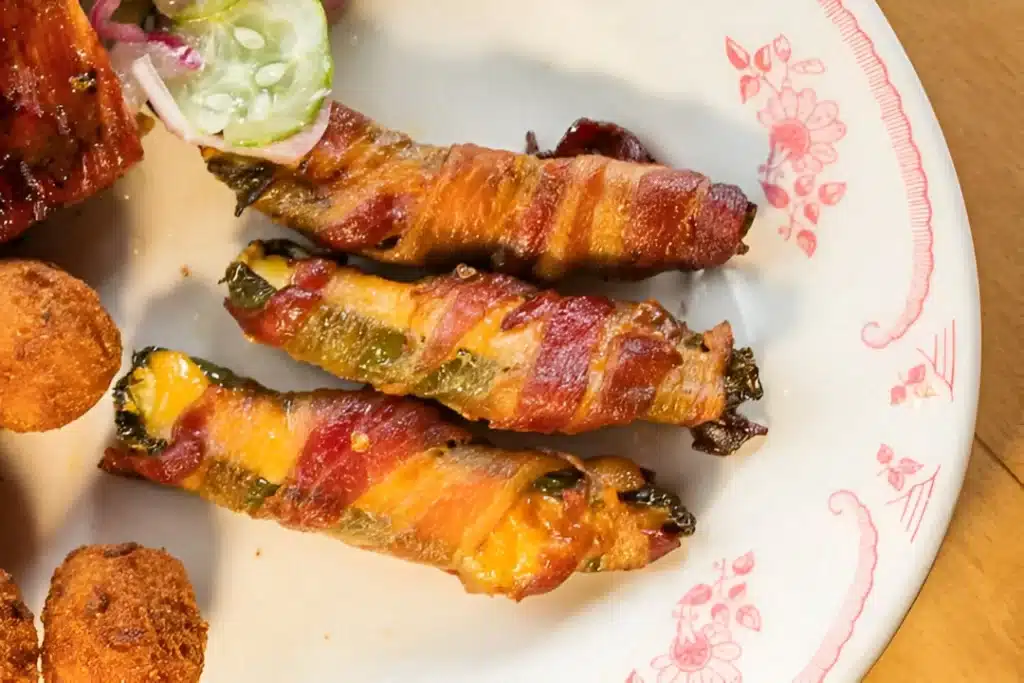 Bacon Wrapped Jalapeños Side