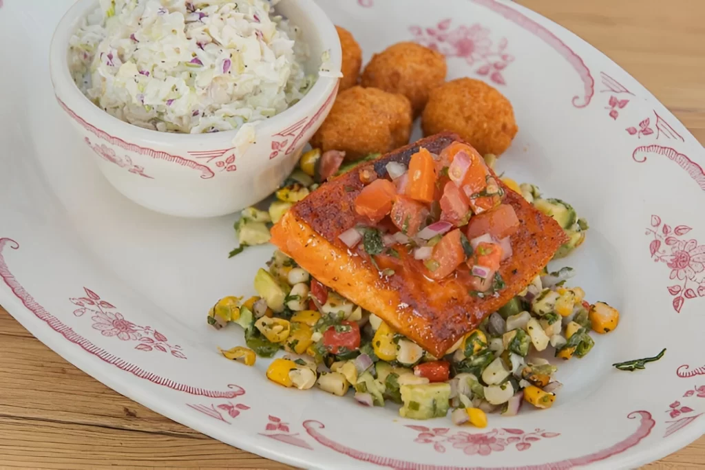 Barbecue Glazed Salmon